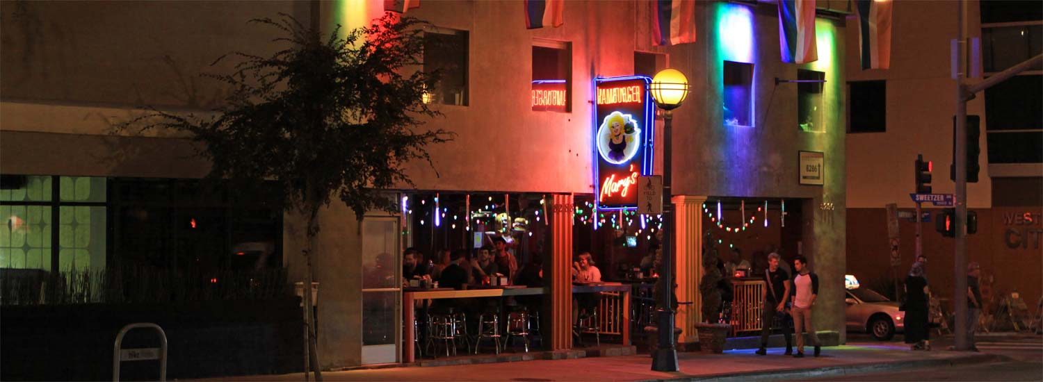 Hamburger Mary's restaurant in West Hollywood, California